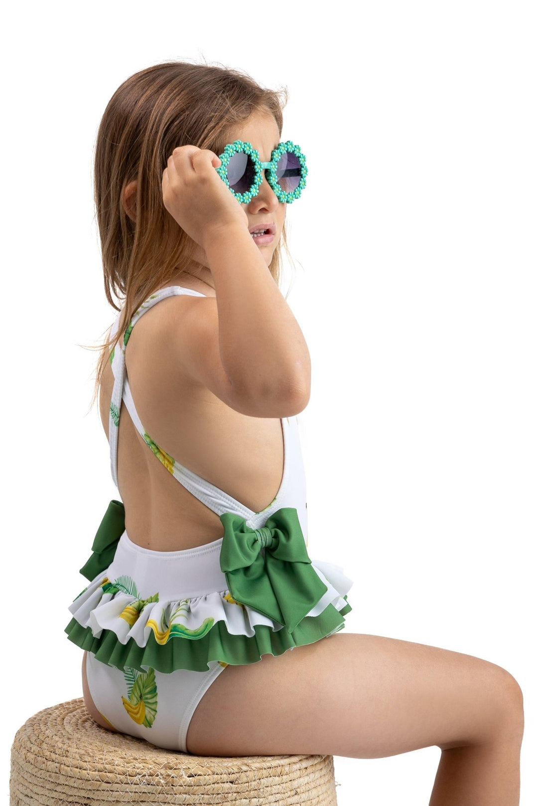 Meia Pata TROPICAL "Acapulco" Swimsuit - Millie and John