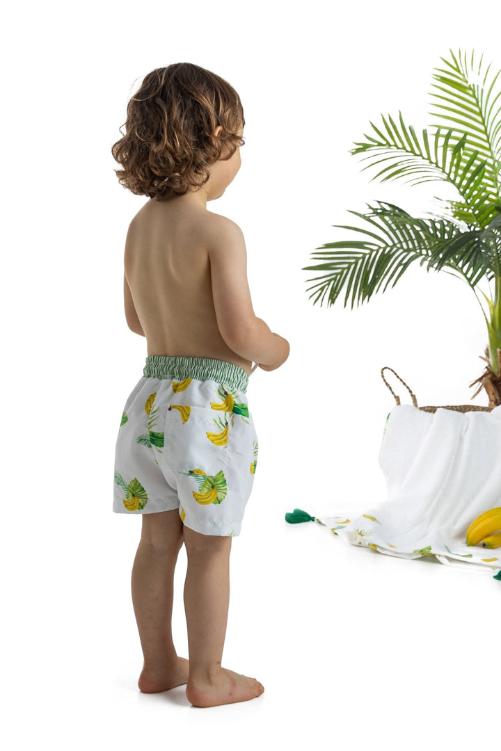 Meia Pata TROPICAL Swim Shorts - Millie and John