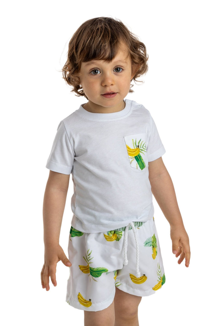 Meia Pata TROPICAL T-Shirt - Millie and John