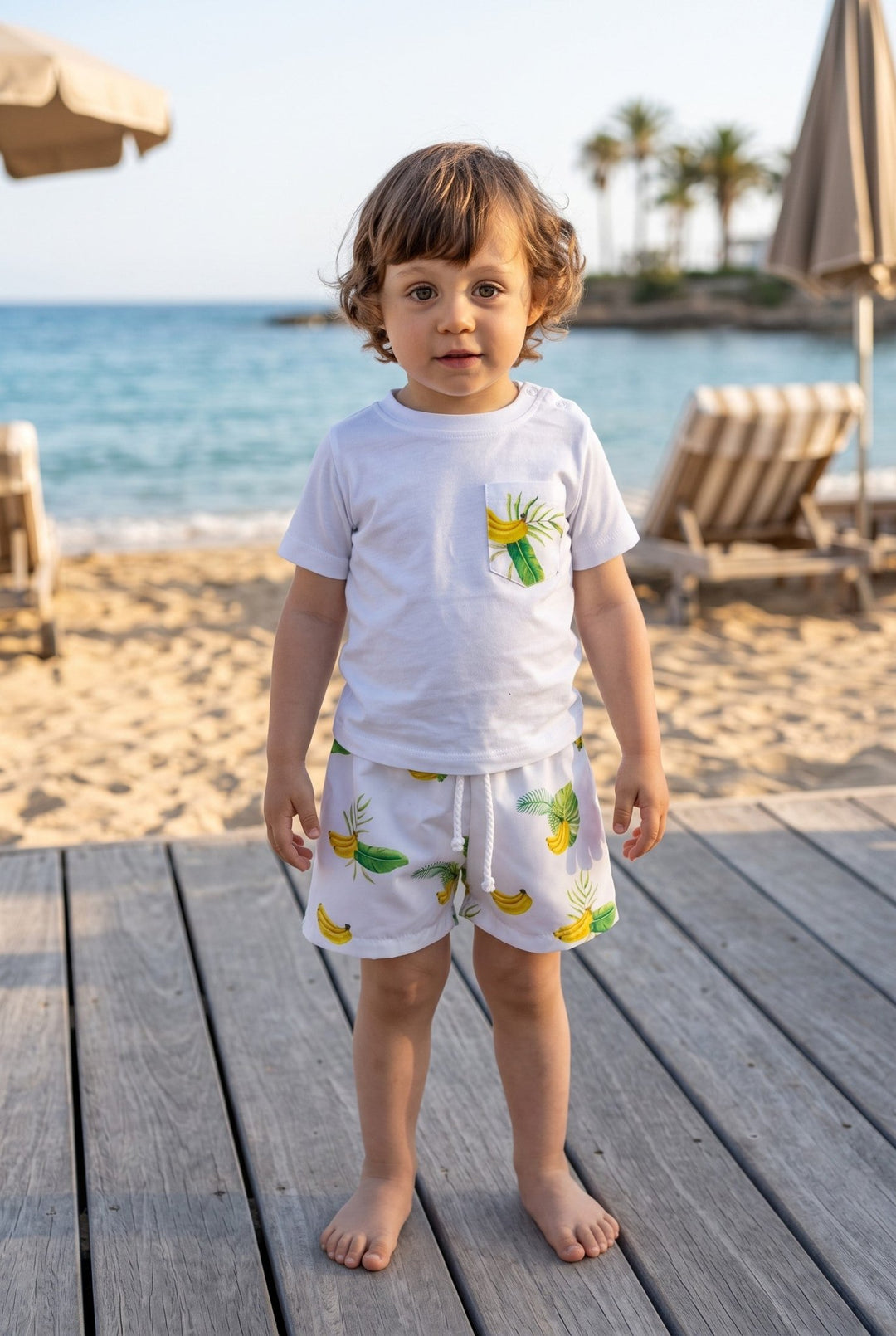 Meia Pata TROPICAL T-Shirt - Millie and John