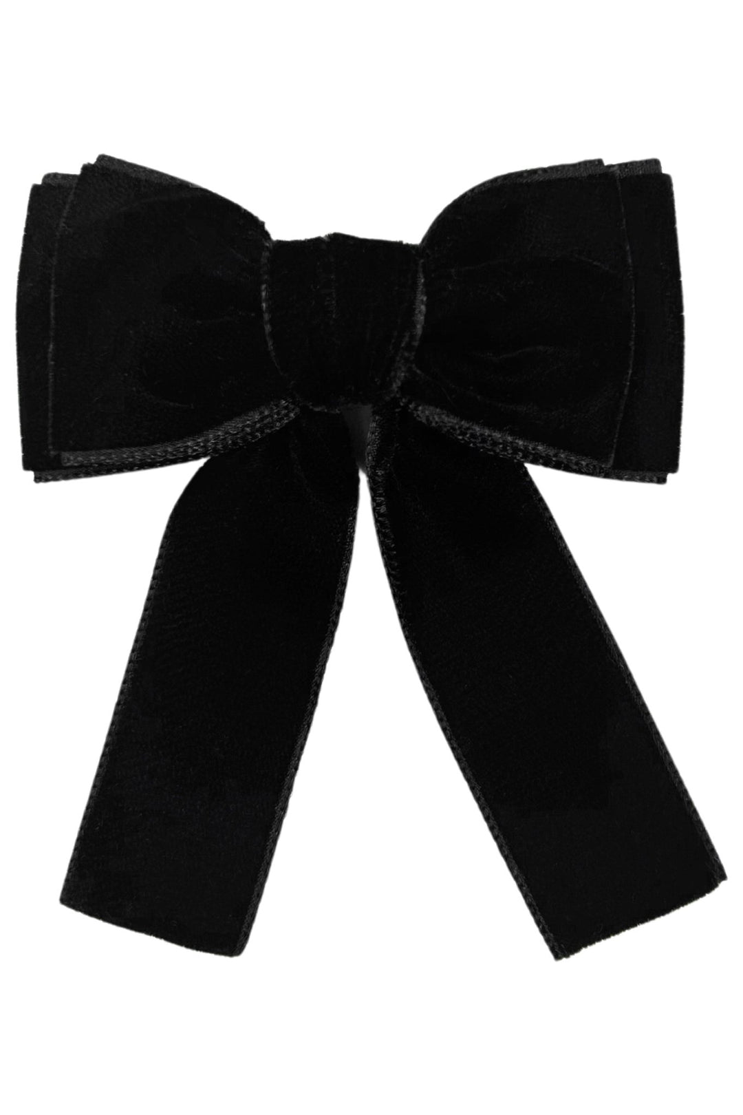 Meia Pata Velvet Hair Bow - Millie and John
