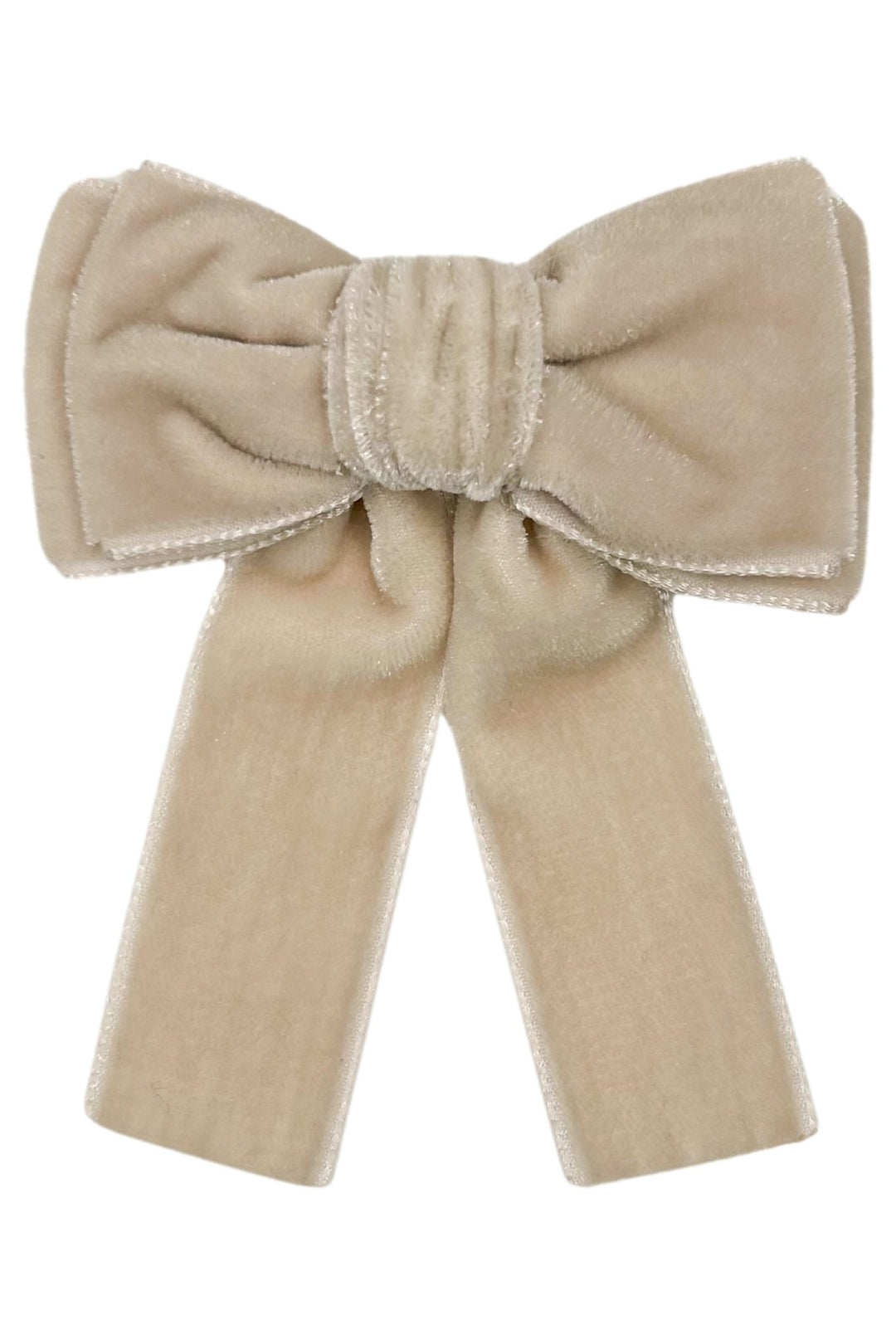 Meia Pata Velvet Hair Bow - Millie and John