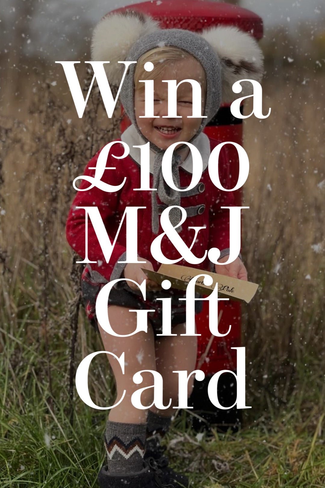 Millie and John Win a £100 M&J Gift Card - Millie and John