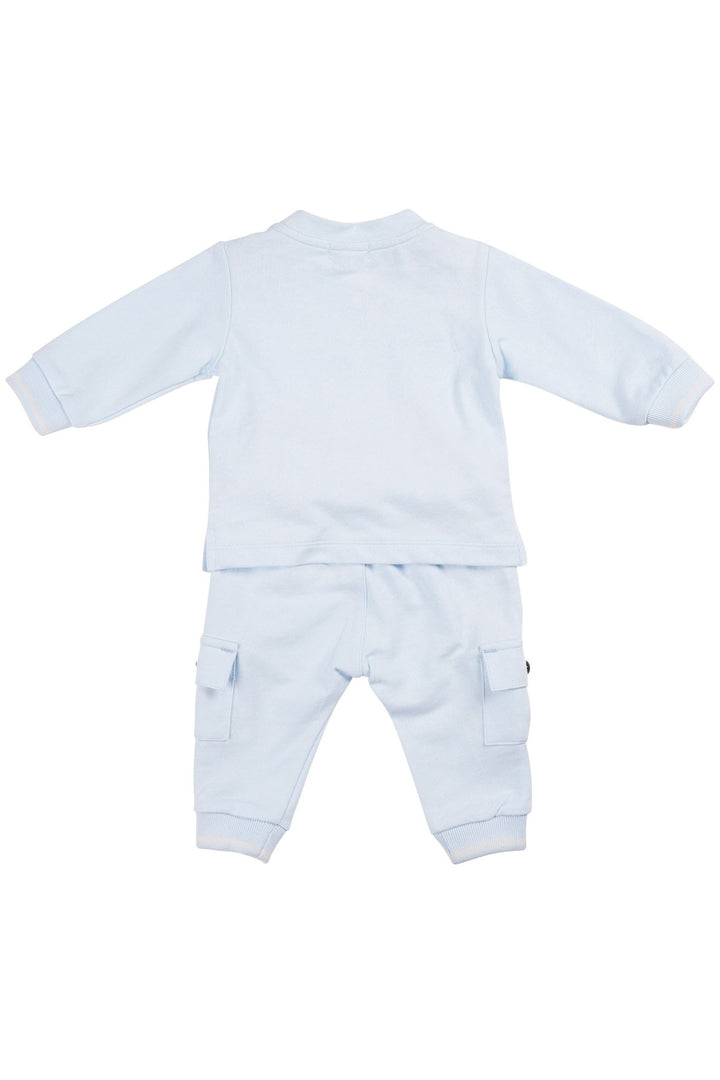 Mintini "Dominic" Baby Blue Sweatshirt & Cargo Joggers - Millie and John