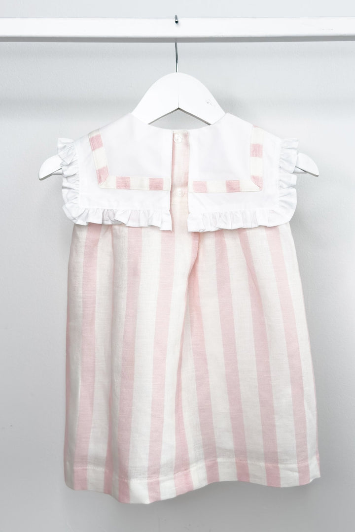 M&amp;J x Puro Mimo "Florence" Pink Stripe Dress - Millie and John