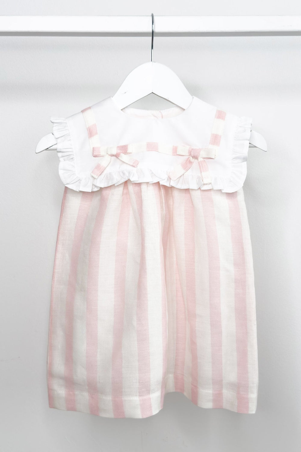 M&J x Puro Mimo "Florence" Pink Stripe Dress - Millie and John