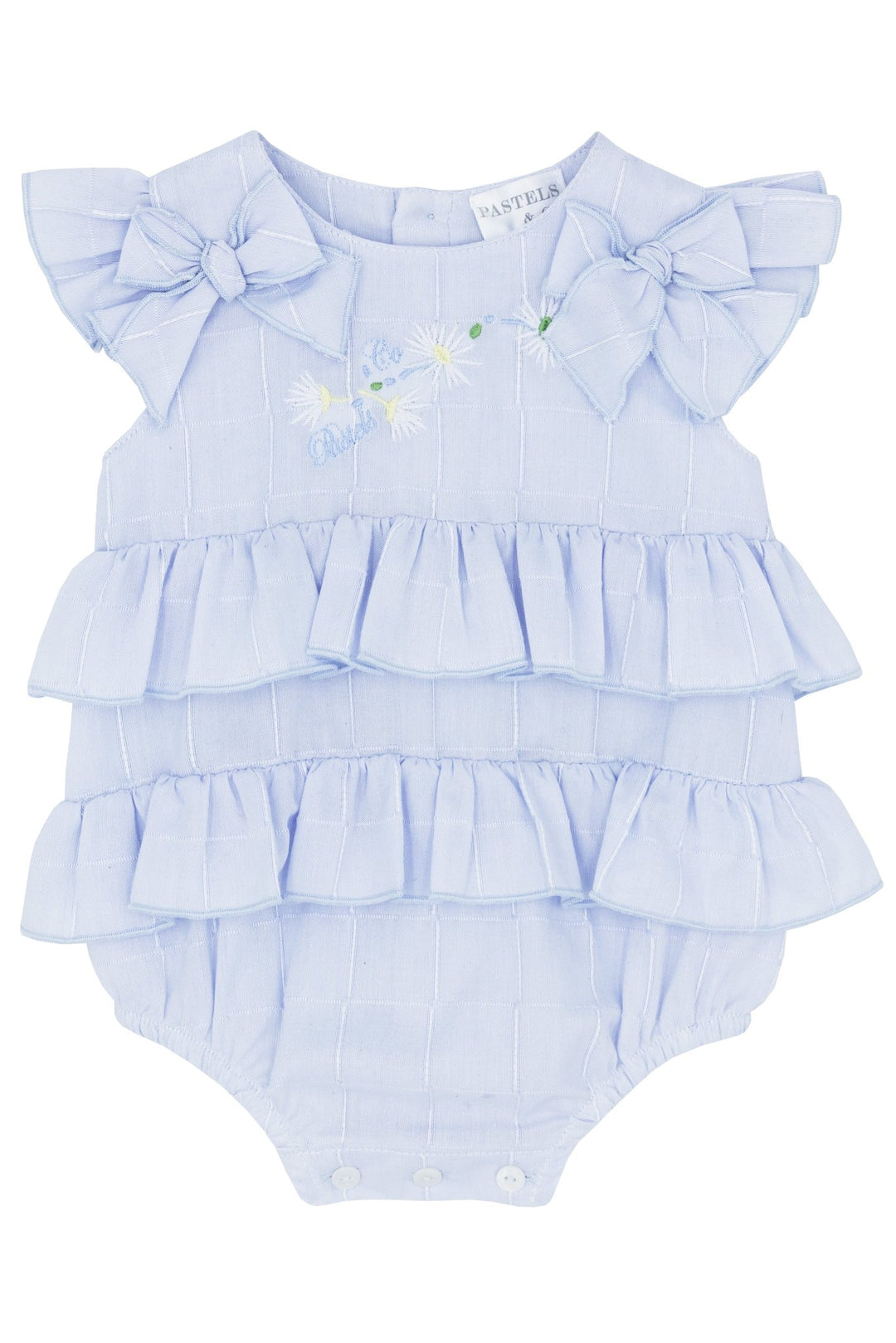 Pastels & Co "Callie" Blue Frilled Shortie - Millie and John