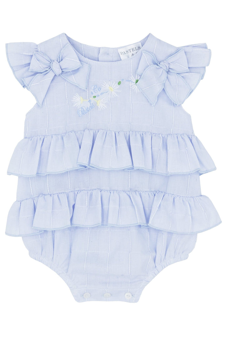 Pastels & Co "Callie" Blue Frilled Shortie - Millie and John