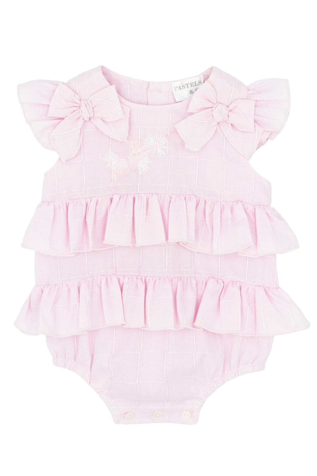 Pastels & Co "Callie" Pink Frilled Shortie - Millie and John