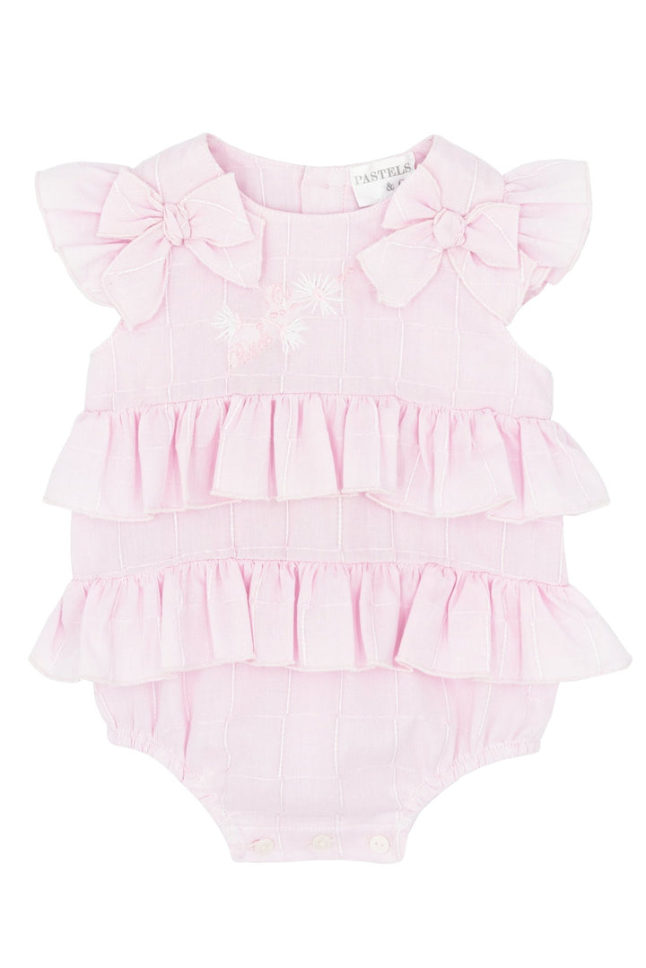 Pastels & Co "Callie" Pink Frilled Shortie - Millie and John
