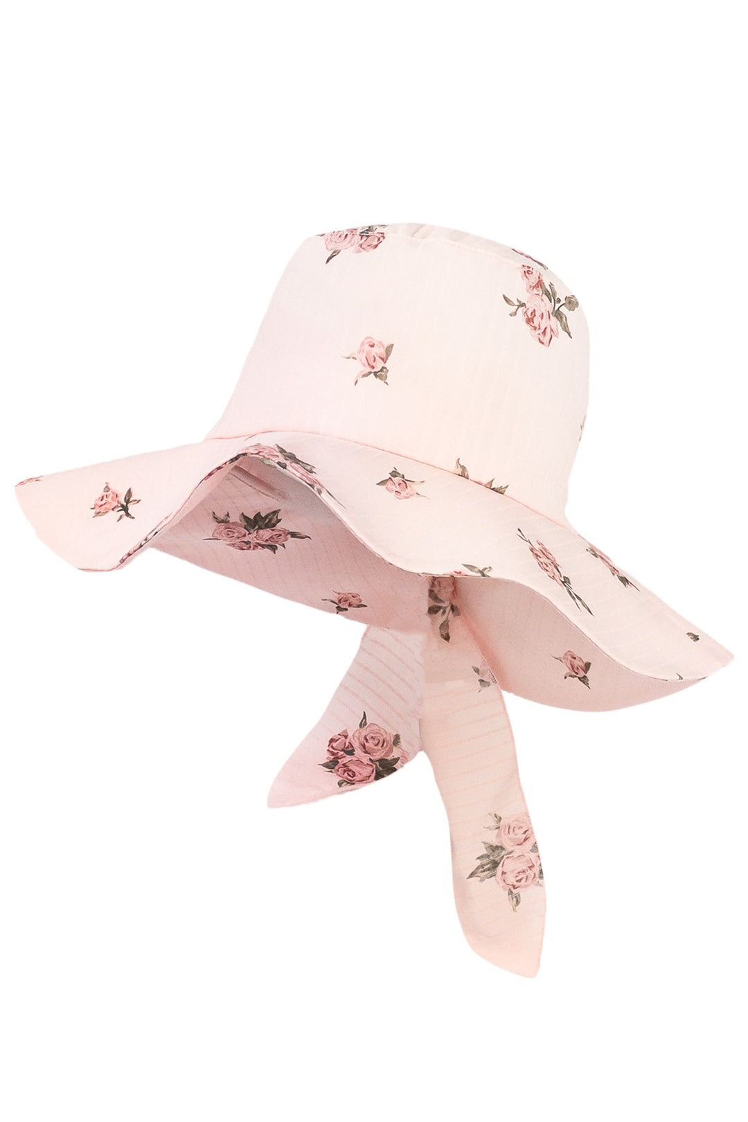 Jamiks "Pernille" Pink Vintage Floral Sun Hat | Millie and John