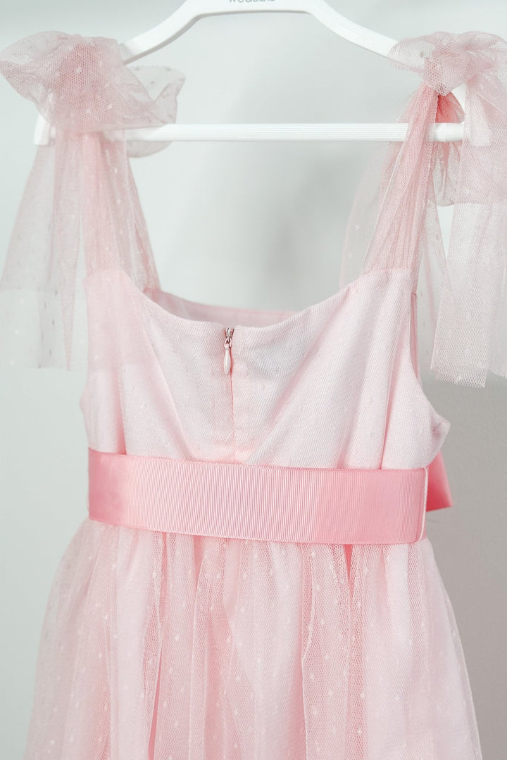 Phi "Aurora" Pink Tulle Dress - Millie and John
