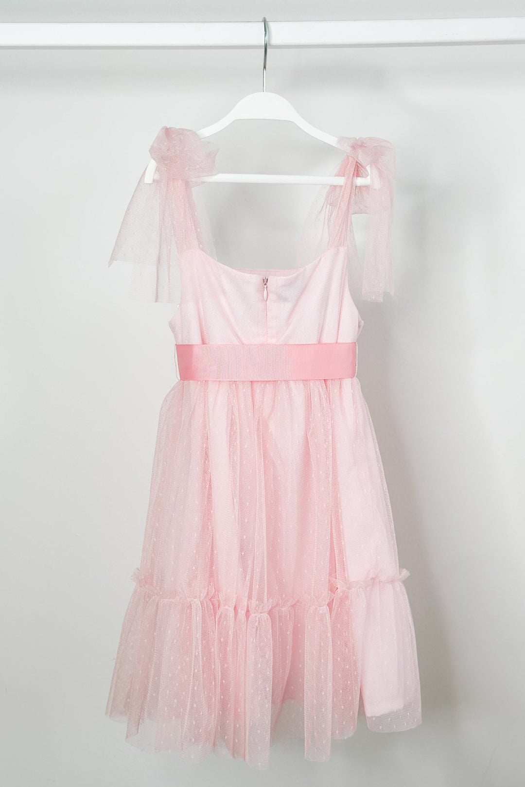 Phi "Aurora" Pink Tulle Dress - Millie and John