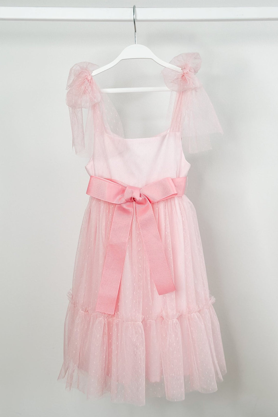 Phi "Aurora" Pink Tulle Dress - Millie and John