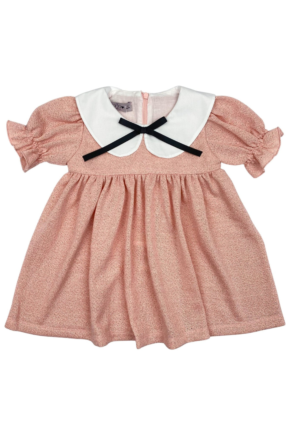 Phi "Peony" Pink Sparkly Dress - Millie and John