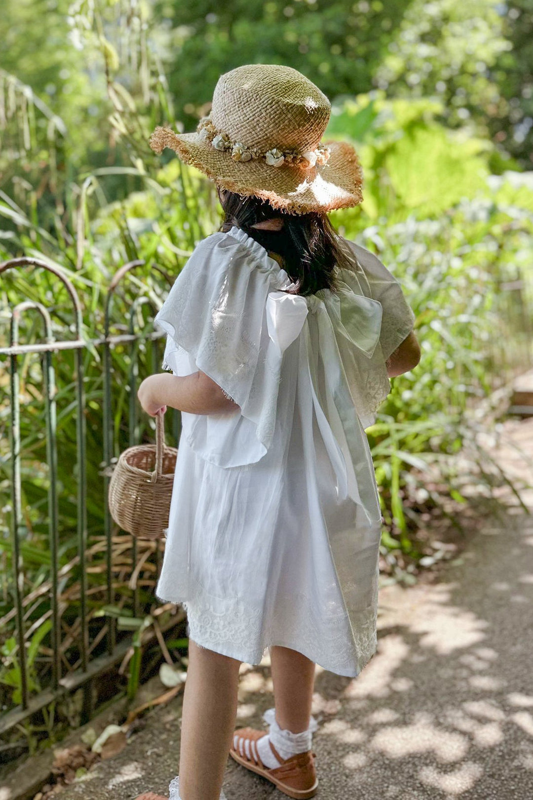 Phi "Syleste" White Lace Dress - Millie and John