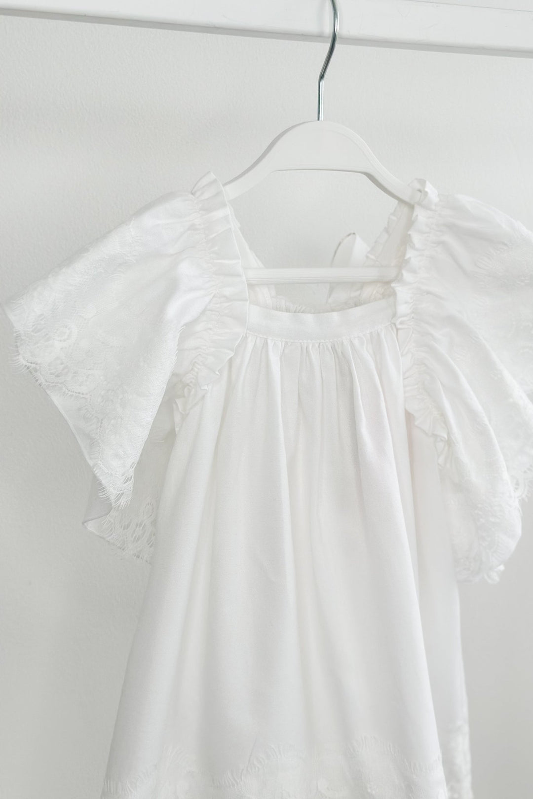 Phi "Syleste" White Lace Dress - Millie and John
