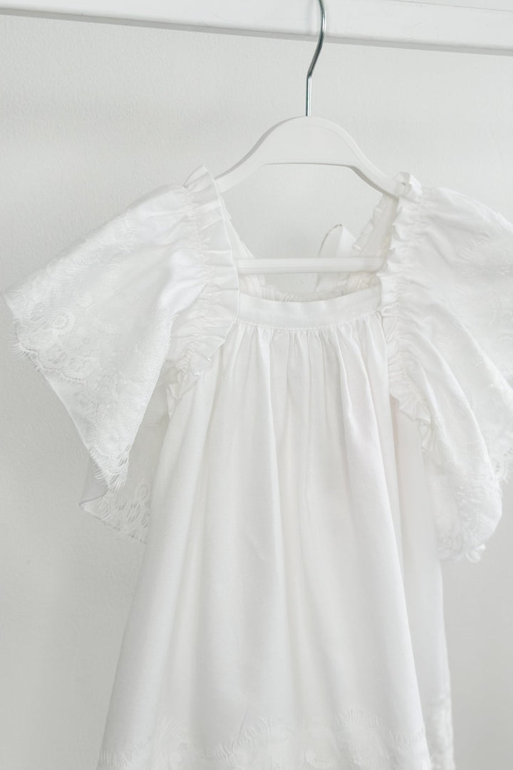 Phi "Syleste" White Lace Dress - Millie and John