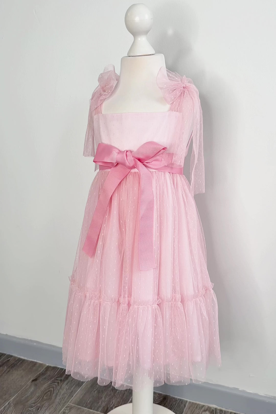 "Aurora" Pink Tulle Dress