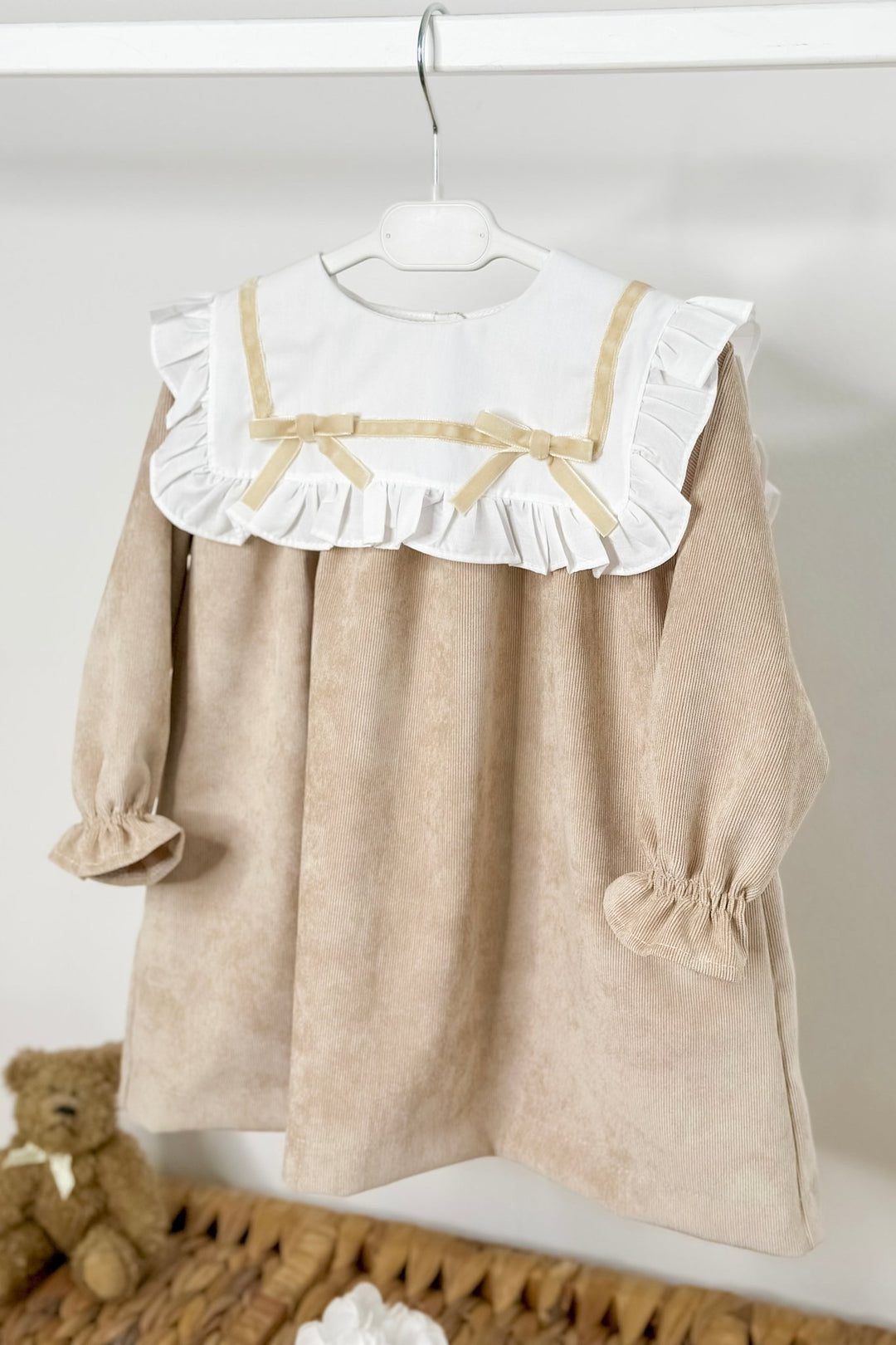 Puro Mimo "Lily" Stone Cord Dress - Millie and John
