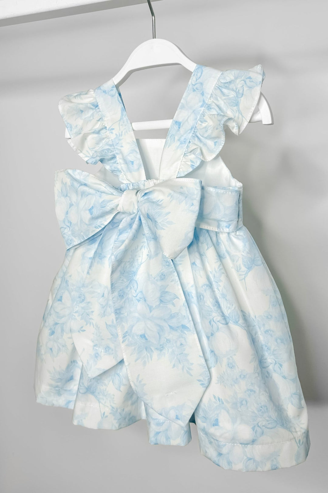 Puro Mimo "Posey" Blue Floral Dress - Millie and John