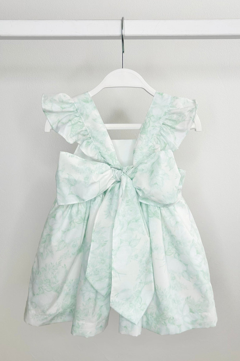 Puro Mimo "Posey" Mint Green Floral Dress - Millie and John
