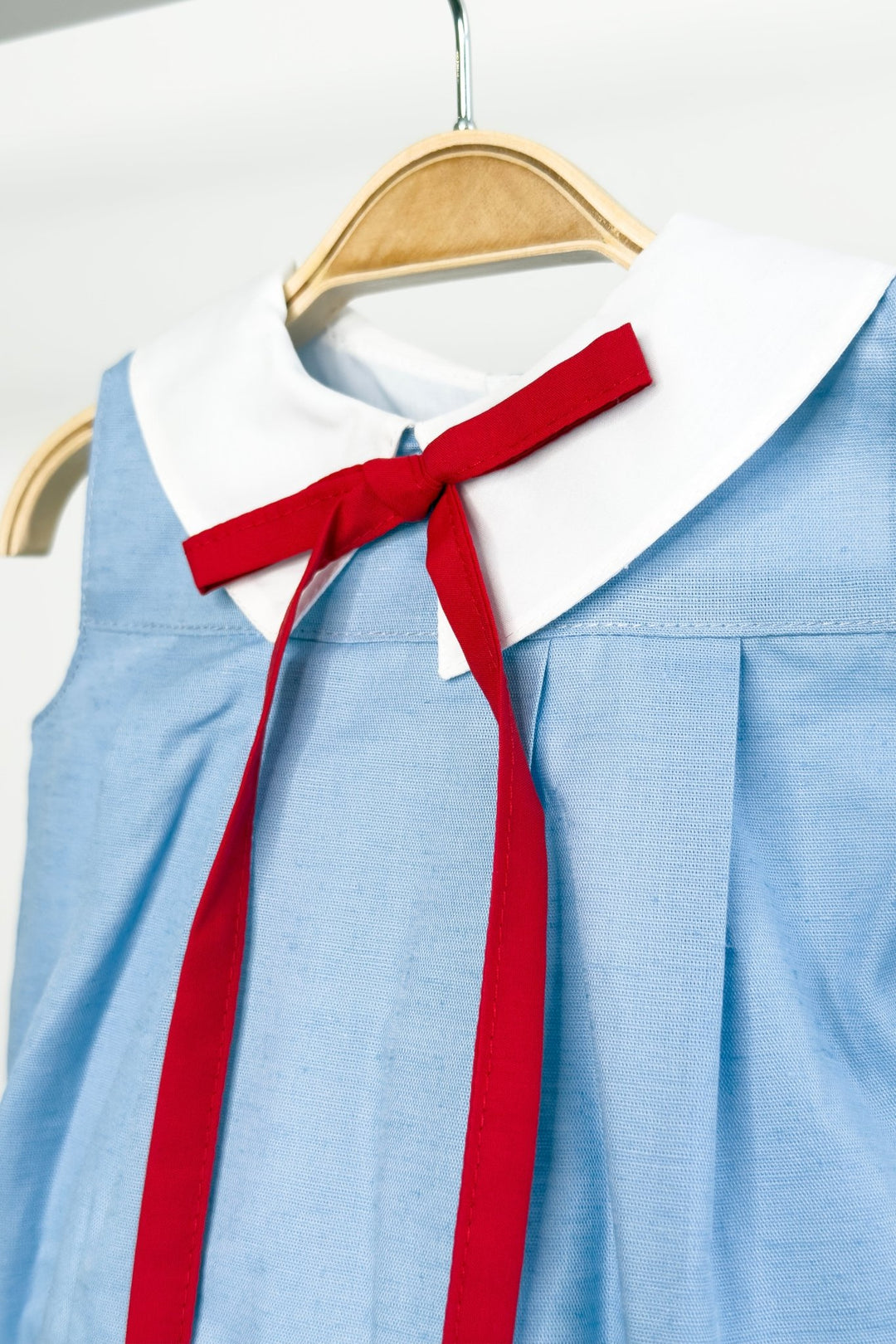 Puro Mimo "Romy" Blue &amp; Red Sailor Shortie - Millie and John