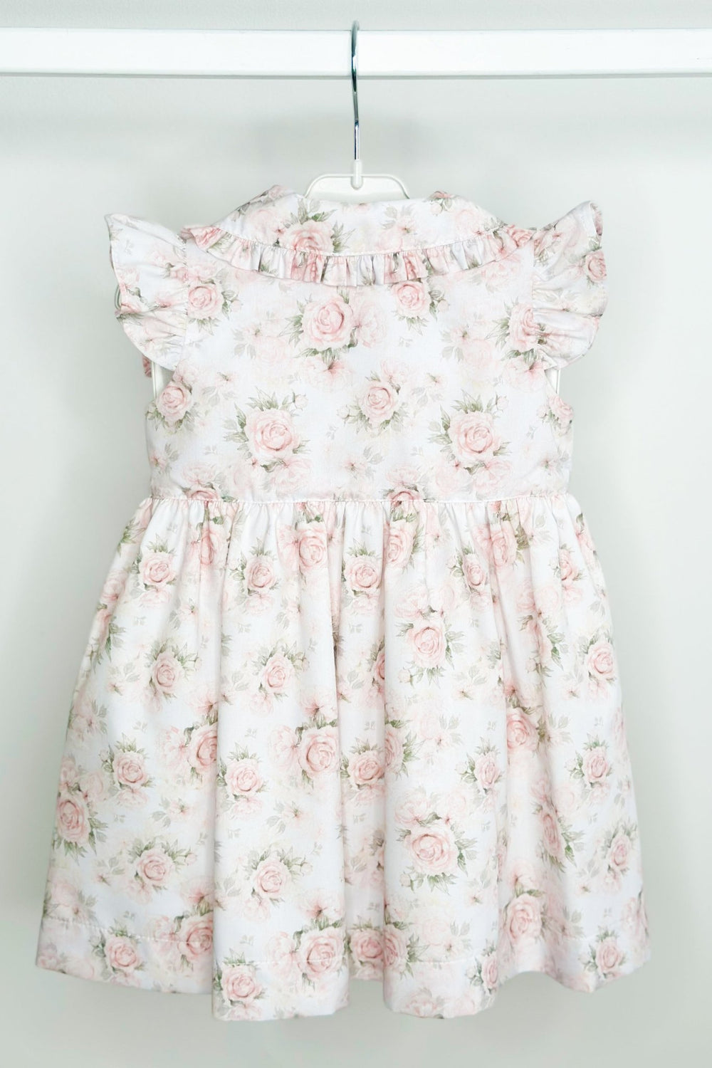 Puro Mimo "Wendy" Pale Pink Vintage Floral Dress - Millie and John