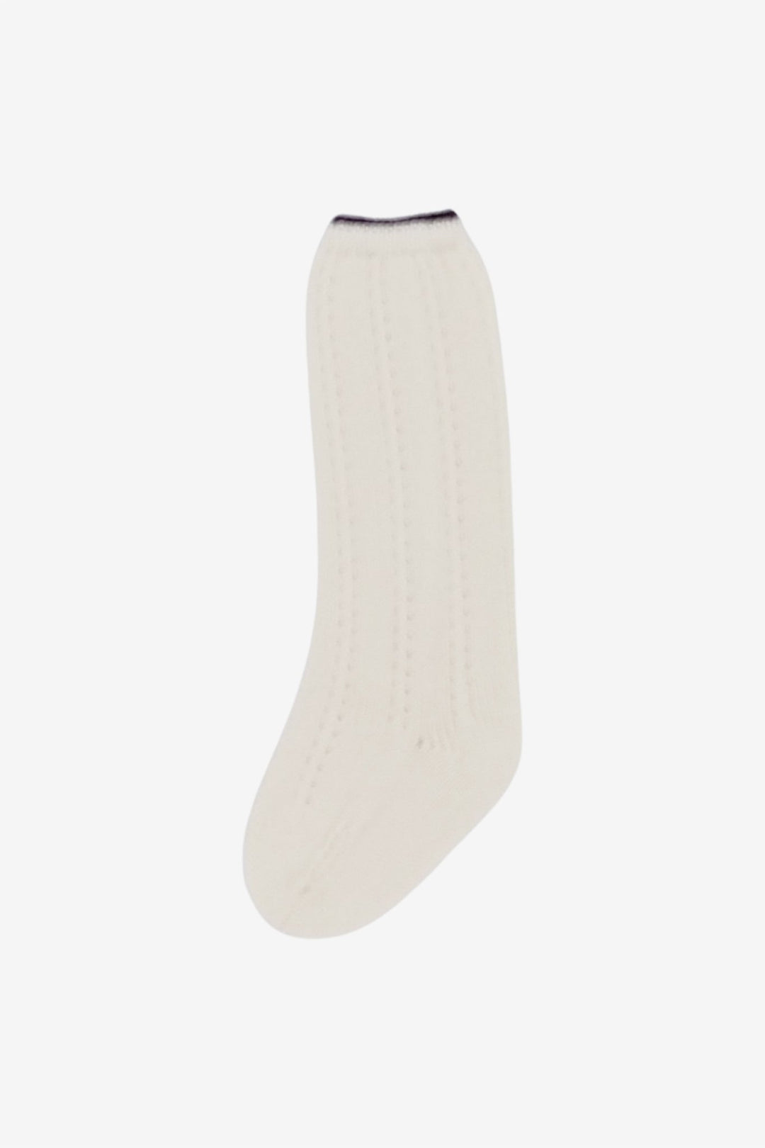 Rahigo Ivory & Black Knee - High Socks - Millie and John