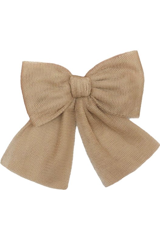 Rahigo Large Tulle Hair Bow - Millie and John