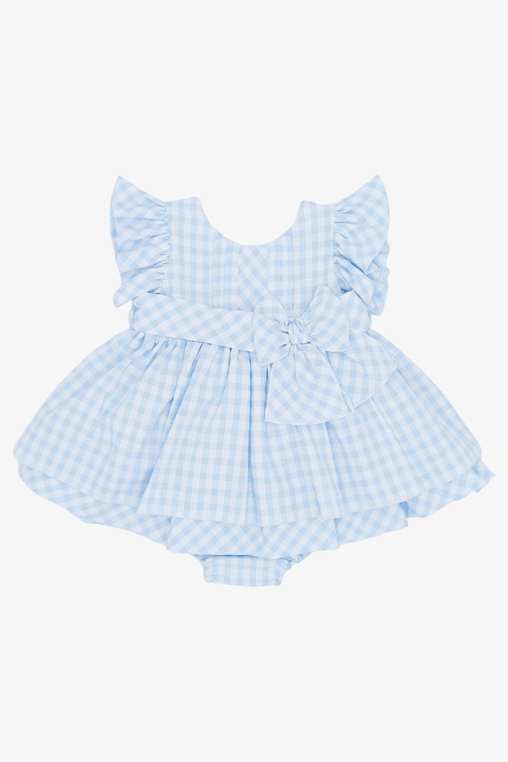 Rahigo PREORDER 🛑 Baby Blue Gingham Dress - Millie and John