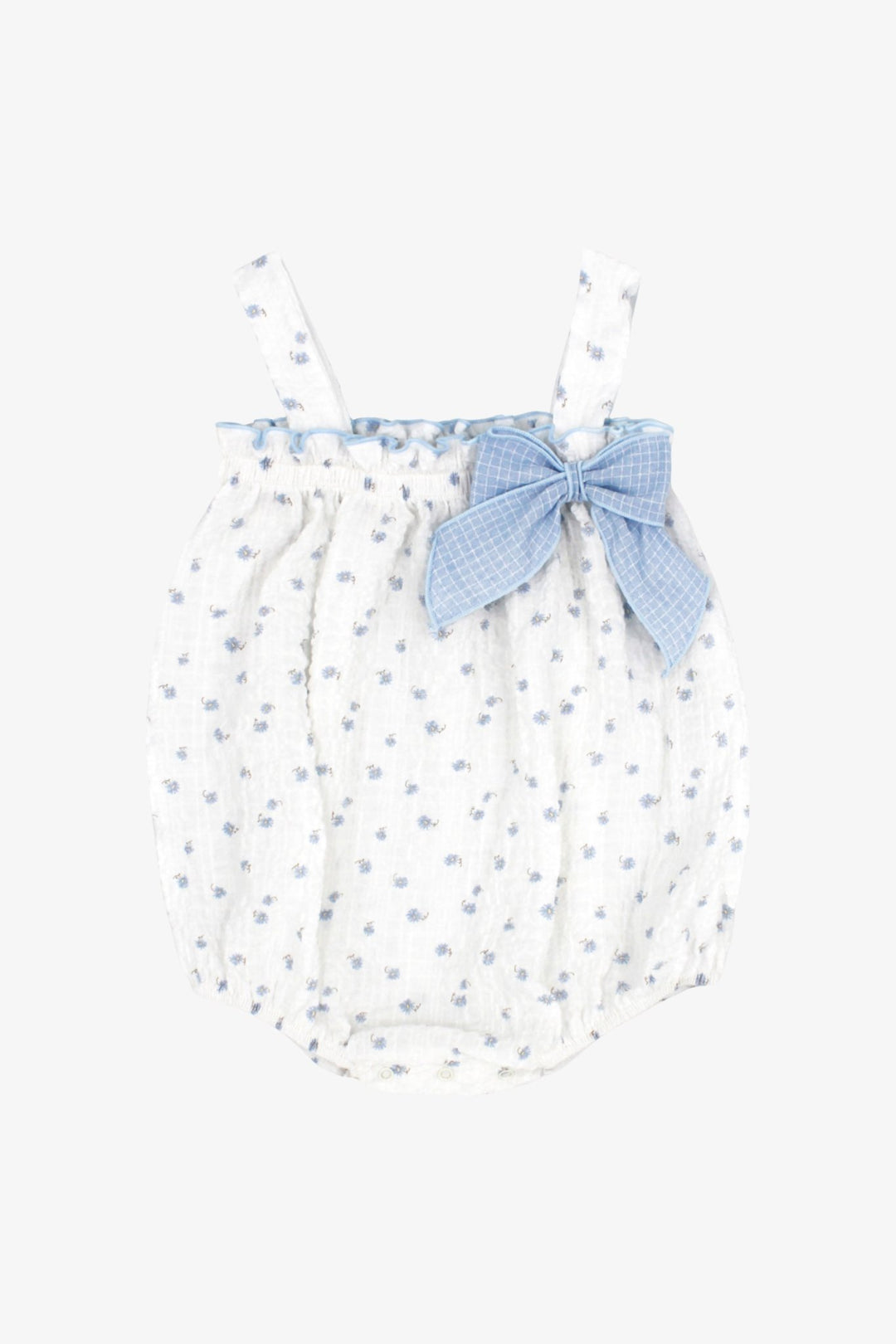 Rapife "Alice" Pale Blue Floral Shortie - Millie and John