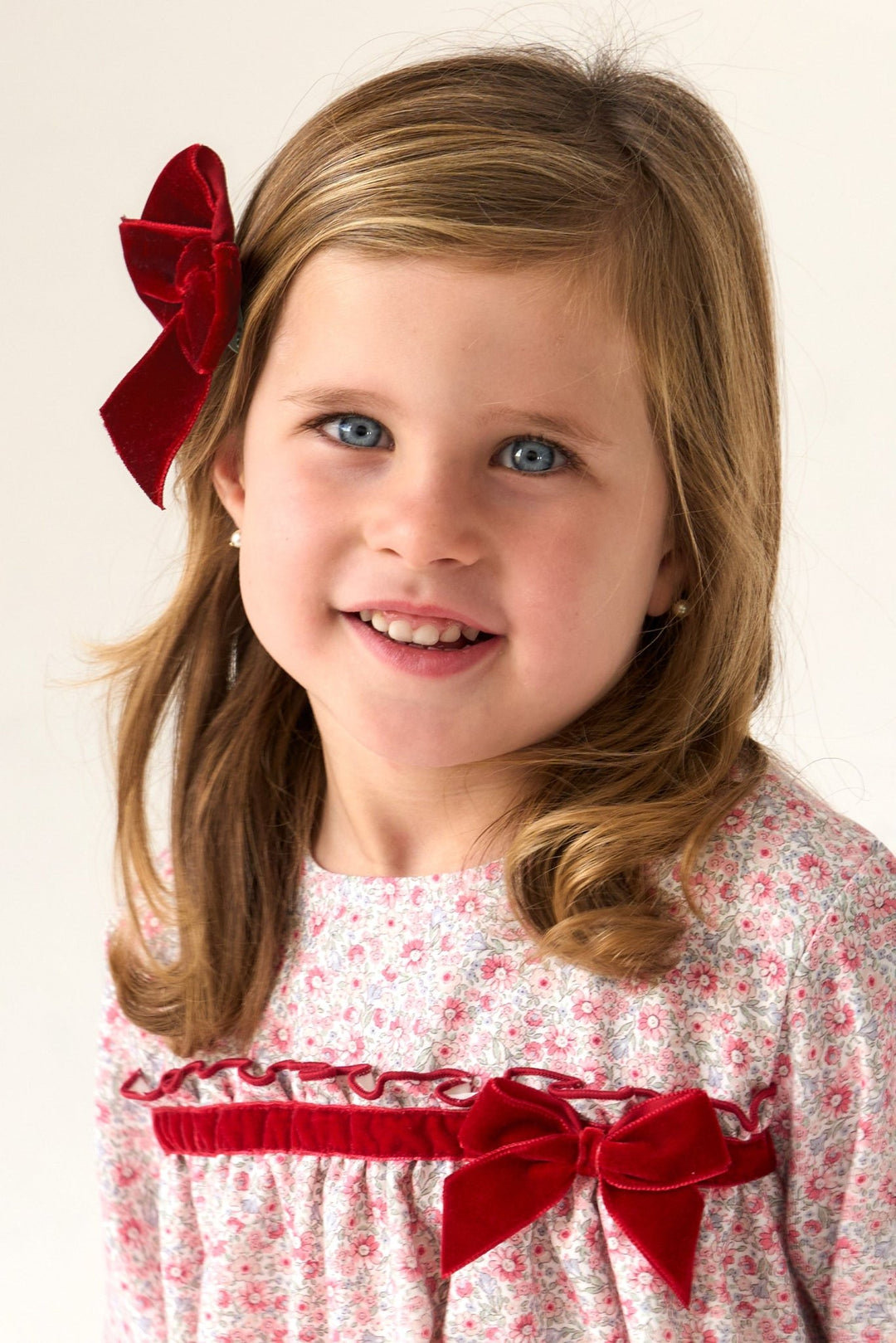 Rapife "Esperanza" Burgundy Vintage Floral Dress - Millie and John