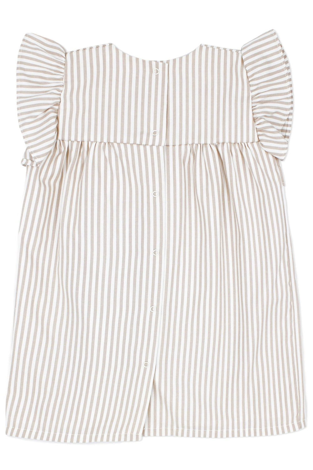 Rapife "Faith" Beige Stripe Dress - Millie and John