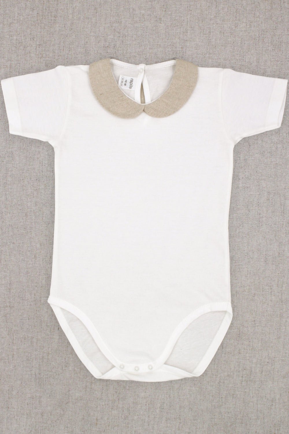 Rapife "Harrison" Beige Linen Bodysuit & Jam Pants - Millie and John