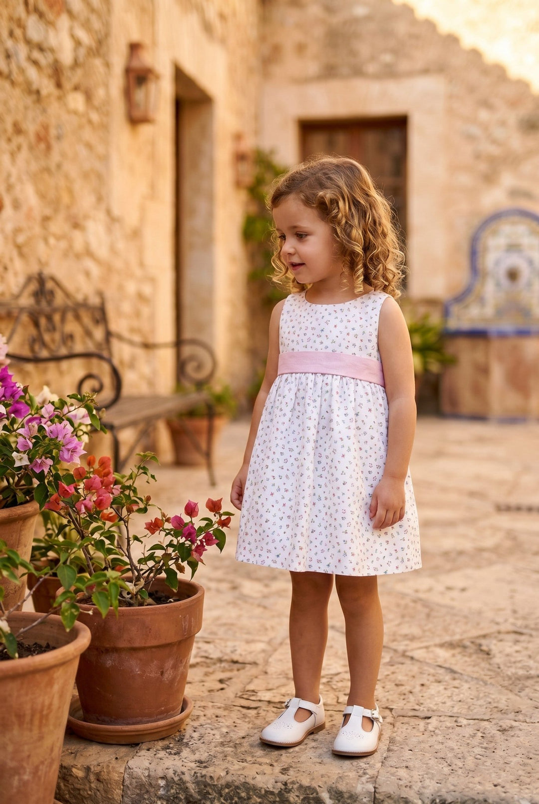 Rapife "Helena" Pink Floral Dress - Millie and John