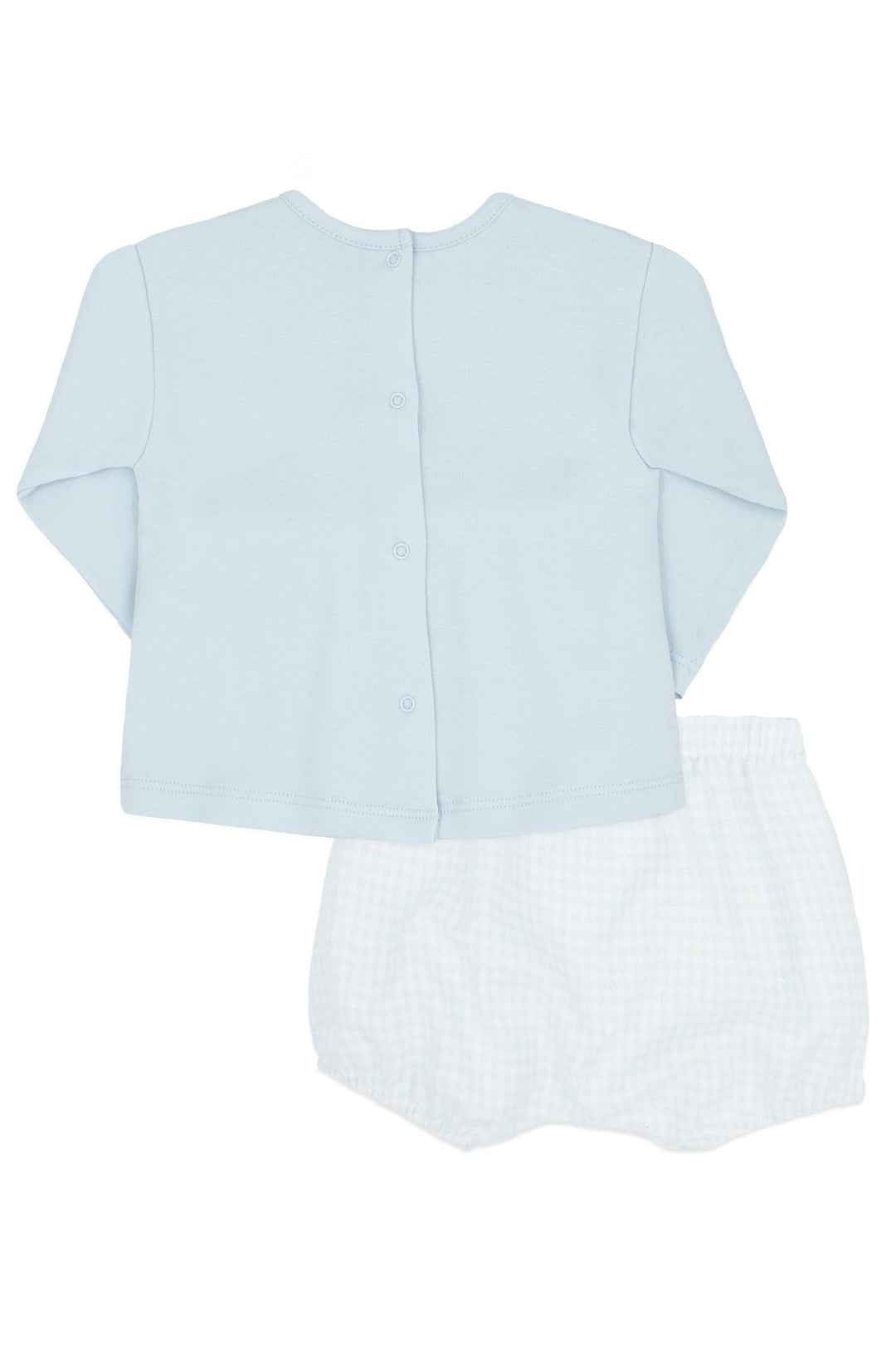 Rapife "Kaden" Blue Houndstooth Top & Jam Pants - Millie and John