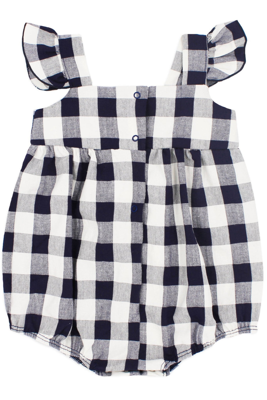 Rapife "Lillia" Navy Gingham Romper - Millie and John