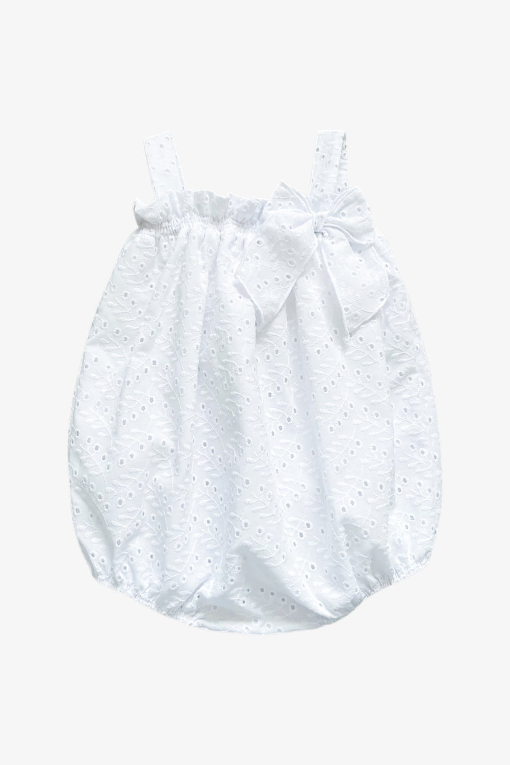 Rapife "Lucie" White Broderie Anglaise Shortie - Millie and John