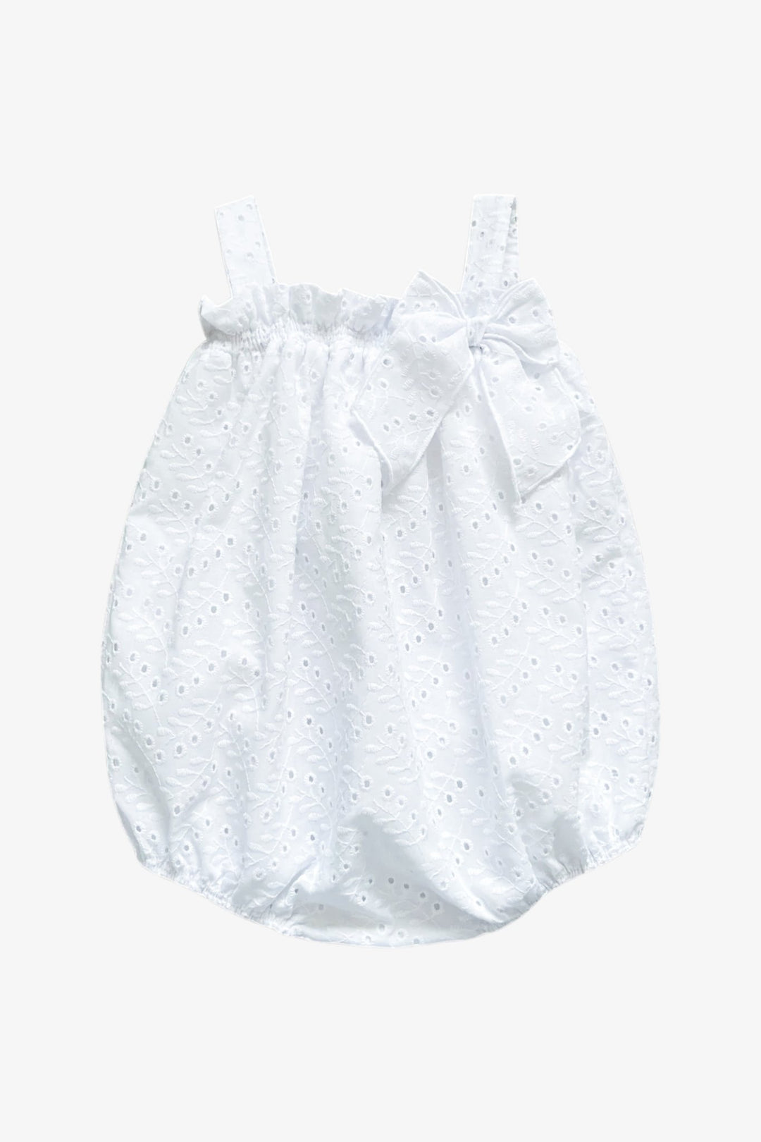Rapife "Lucie" White Broderie Anglaise Shortie - Millie and John
