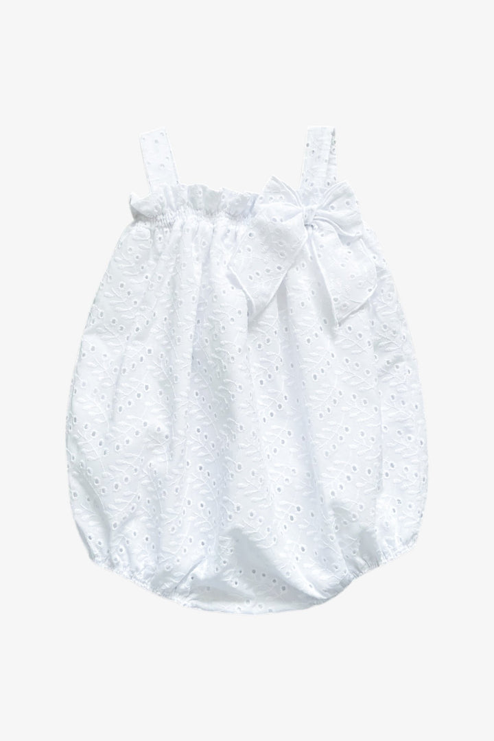 Rapife "Lucie" White Broderie Anglaise Shortie - Millie and John