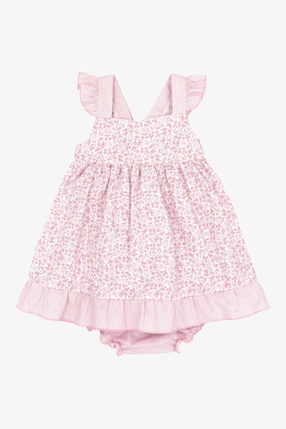 Rapife "Phoebe" Pink Floral Dress - Millie and John