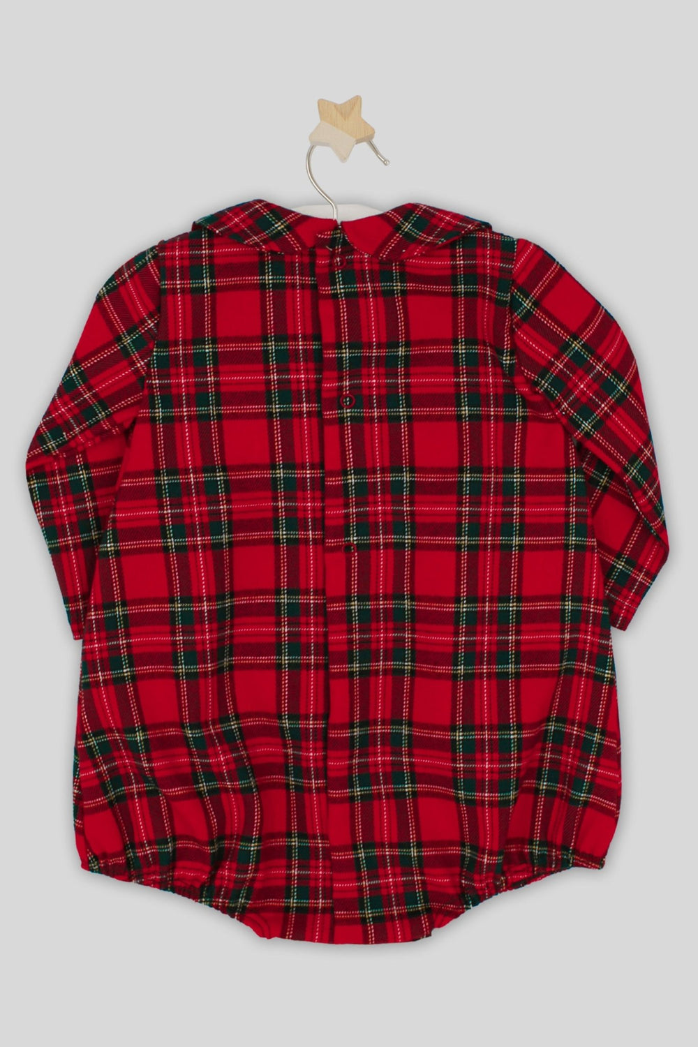 Rapife "Vicente" Red Tartan Romper - Millie and John