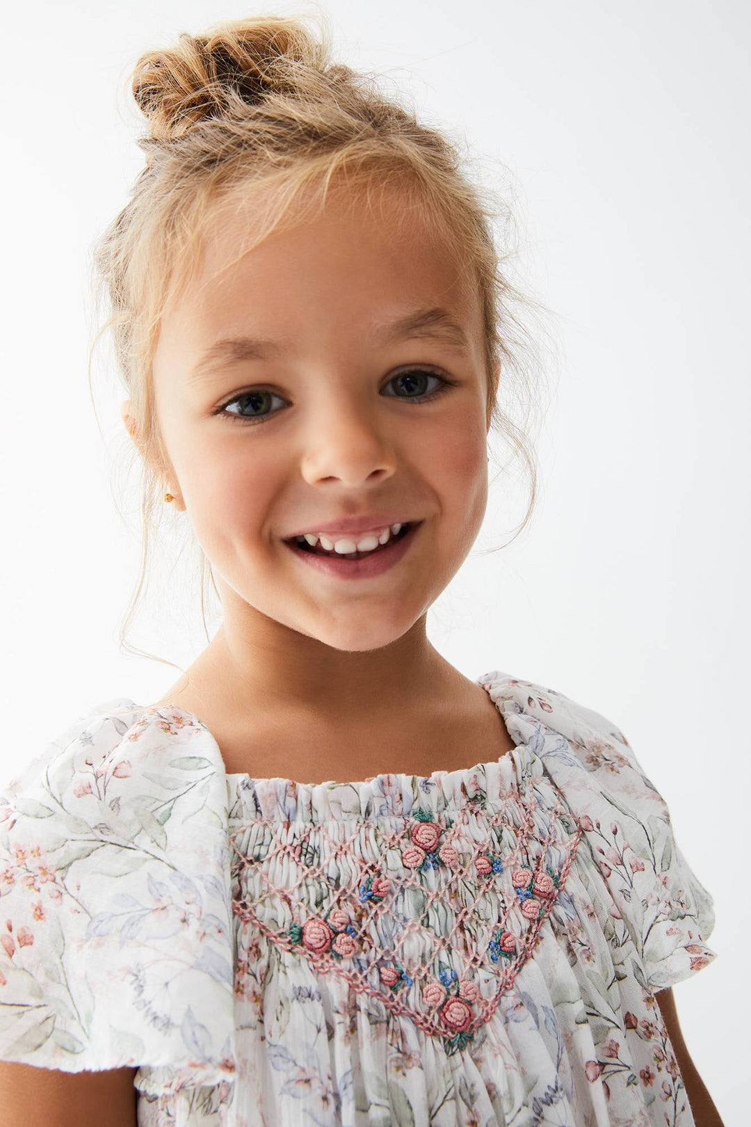 Tartaleta "Eugenie" Floral Smocked Dress - Millie and John