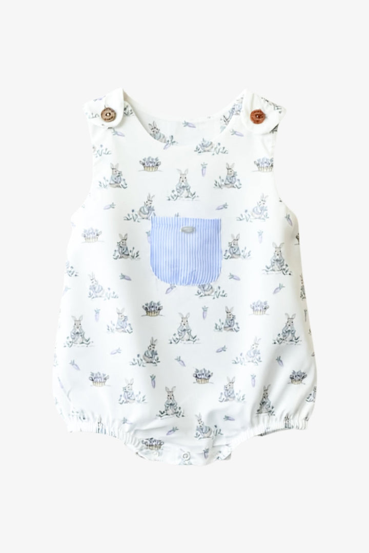 Valentina Bebés "Beau" Blue Peter Rabbit Shortie - Millie and John