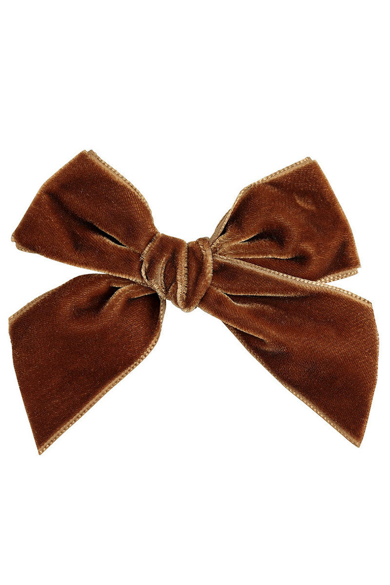 Velvet Bow Hair Clip