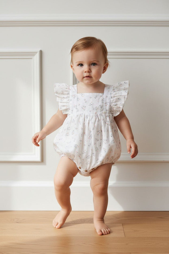Wedoble "Agatha" Floral Romper - Millie and John