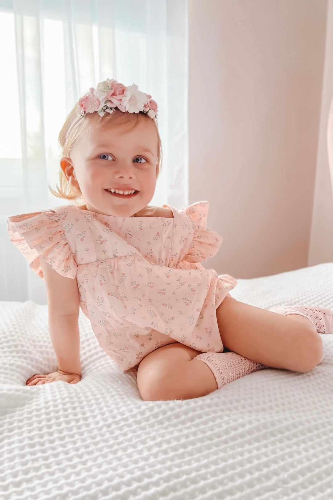 Wedoble "Agatha" Floral Romper - Millie and John