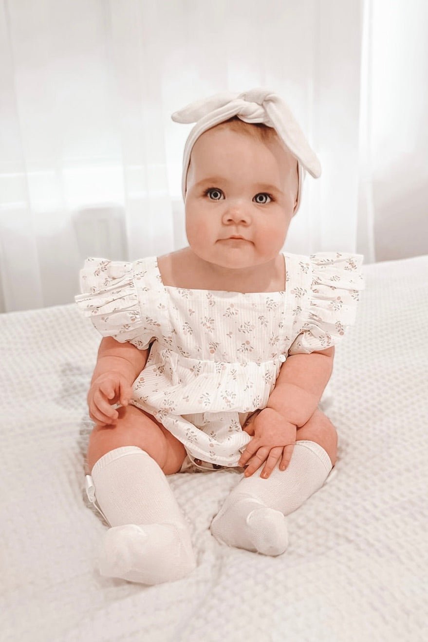 Wedoble "Agatha" Floral Romper - Millie and John