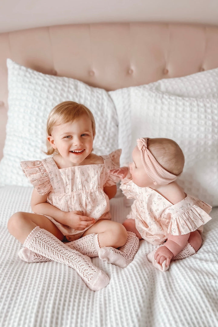 Wedoble "Agatha" Floral Romper - Millie and John